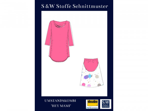 Schnittmuster Umstandkombi "Hey Mami" by S&W Stoffe