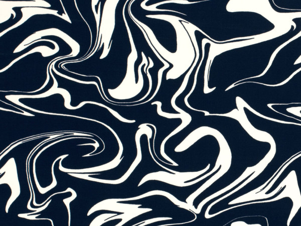 Viskose Satin Druck