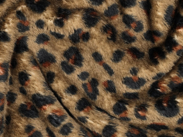 Fleece beidseitig Leopard