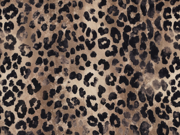 Baumwoll Viskose Digital Druck Leo