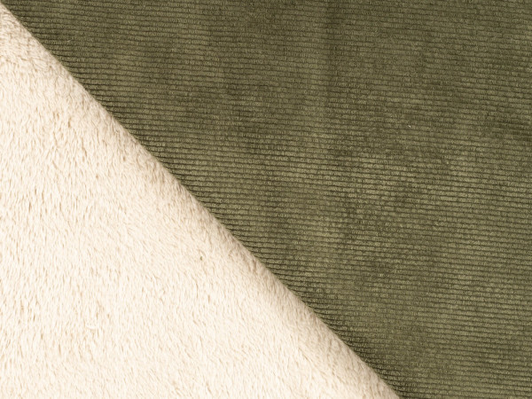 Cord gewaschen mit Fellabseite