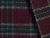 Polyester Woll Karo Polyester Woll Karo