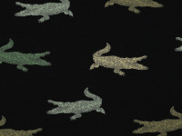 Vorschau: Baumwoll Jersey Druck Krokodil Vorschau: Baumwoll Jersey Druck Krokodil