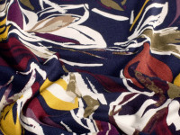 Viskose Jersey Druck Blumen Viskose Jersey Druck Blumen