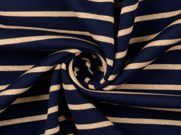 Strick Jacquard Streifen