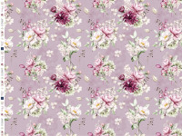 Baumwoll Jersey Druck ROSE Peonies by Jessy Sewing Baumwoll Jersey Druck ROSE Peonies by Jessy Sewing