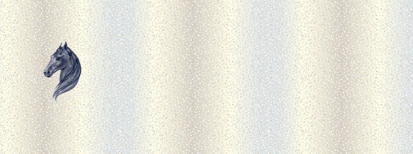 Baumwoll Jersey Digital Druck Windsong Pony (Panel) by FHTN