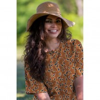 Vorschau: Leinen Viskose Druck Washed Leaves Vorschau: Leinen Viskose Druck Washed Leaves