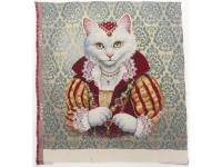 Gobelin Panel "Katze" - für Kissen, Taschen etc. Gobelin Panel "Katze" - für Kissen, Taschen etc.