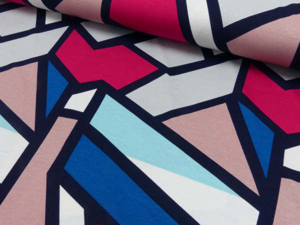Viskose Jersey Druck