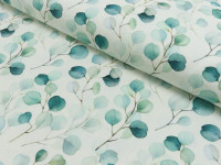 Baumwoll Jersey Digitaldruck Eukalyptus Baumwoll Jersey Digitaldruck Eukalyptus