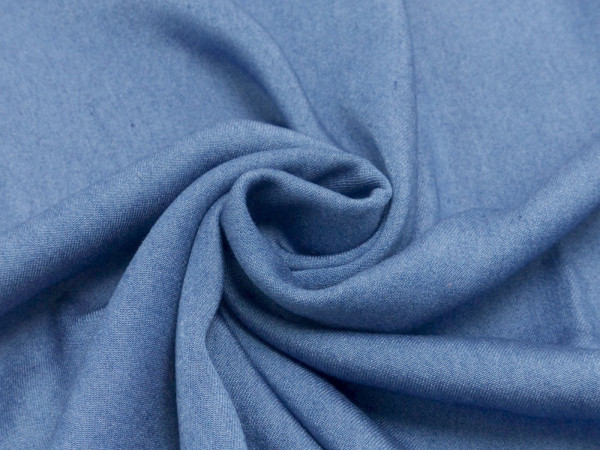 Chambray Viskose Jeansoptik