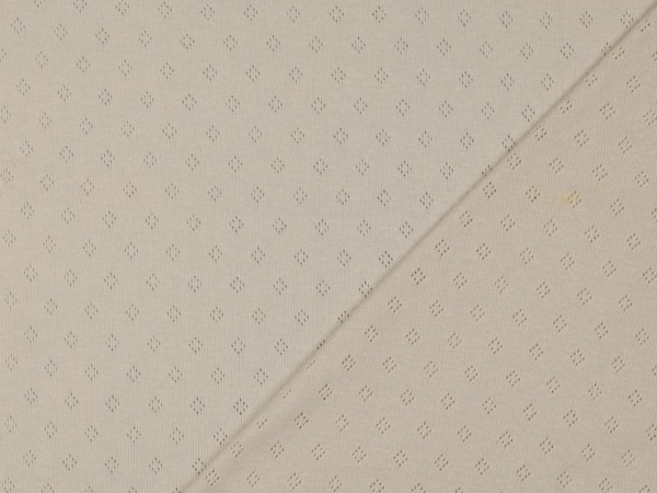 Pointoille Ajour Feinstrickjersey