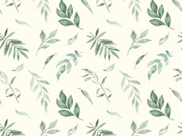 Musselin Double Gauze Digital Druck Blätter Musselin Double Gauze Digital Druck Blätter