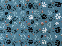 Deko Druck Loneta Hunde Tatzen Deko Druck Loneta Hunde Tatzen