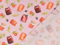 Preview: Baumwoll Digital Druck Marmelade Preview: Baumwoll Digital Druck Marmelade