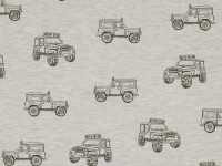 Baumwoll Jersey Druck melange Offroad Baumwoll Jersey Druck melange Offroad