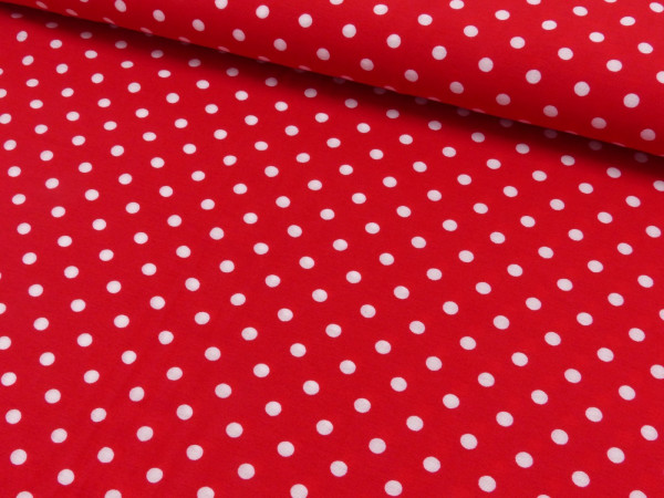 Viskose Druck Tupfen