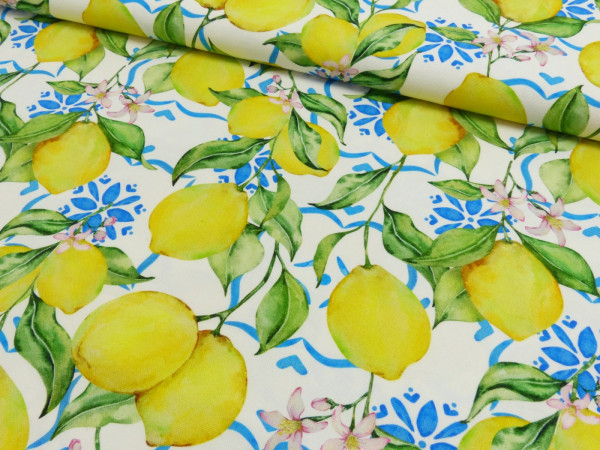 Canvas Digital Druck Positano Majolica