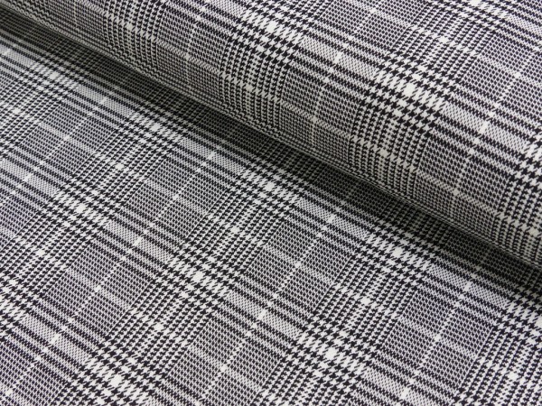 Polyester Viscose Stretch Karo
