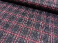 Strick Druck Karo Glitter Strick Druck Karo Glitter