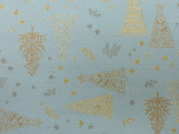 Jacquard Lurex Weihnachten
